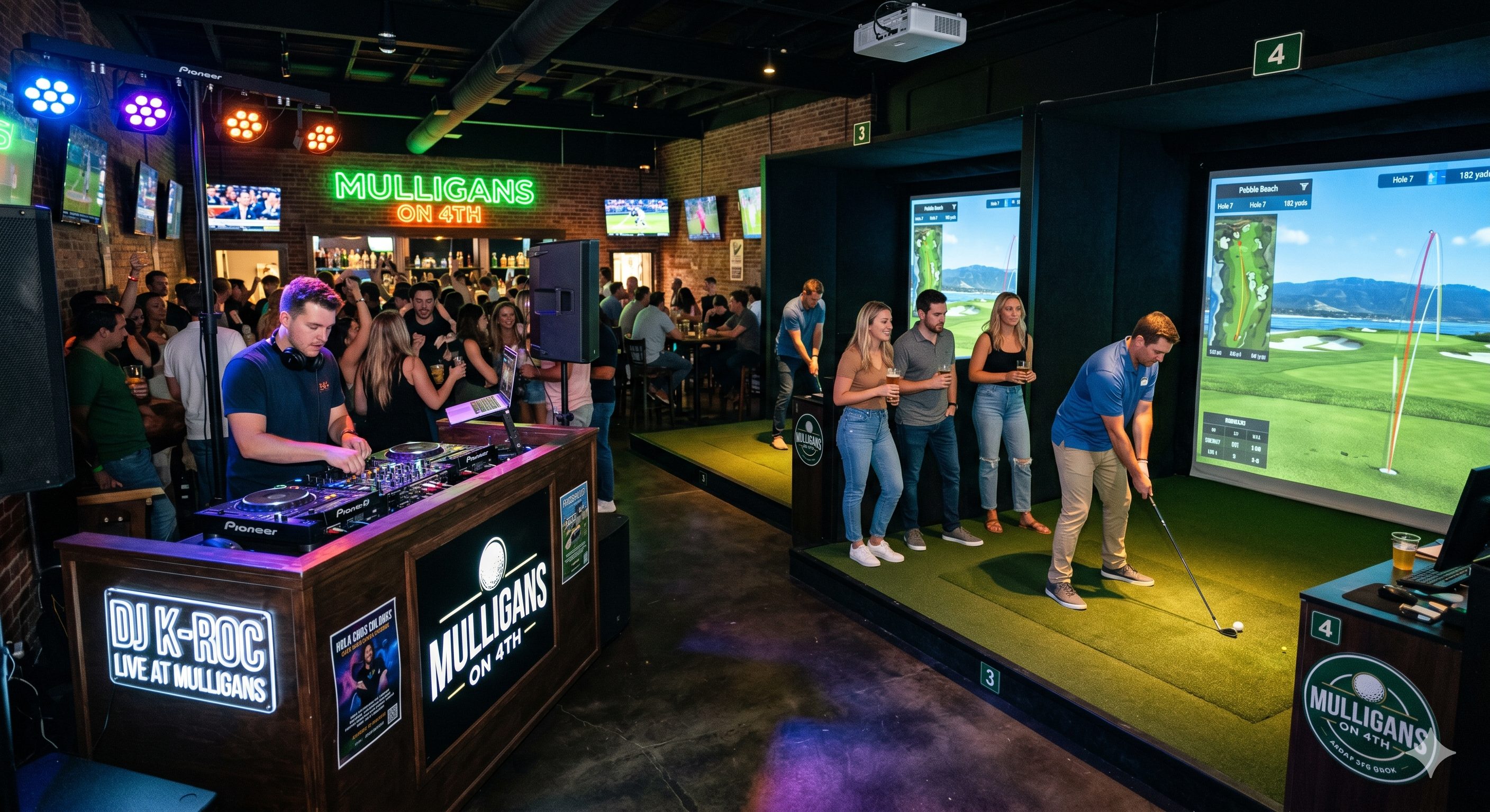 Live DJ at Mulligans